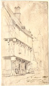 Altes Haus in Bourges: "La Maison du Musicien"