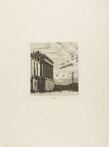 Das Admiralität, Paris von Charles Meryon