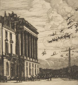 Das Admiralty, Paris, 1865 von Charles Meryon