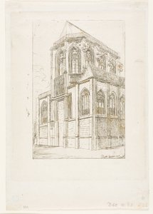 Die Apsis der Kirche St. Martin-sur-Renelle, Paris