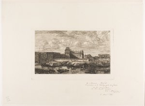 Der Alte Louvre, Paris, 1651