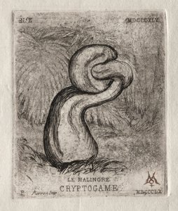 Der kränkliche Kryptogam, 1860 von Charles Meryon