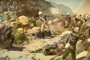 Roberts ruft die Pioniere in Umbeyla zusammen, 1901