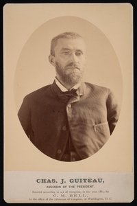 Porträt von Charles Julius Guiteau 1841-1882, 4. Juli 1881 von Charles Milton Bell