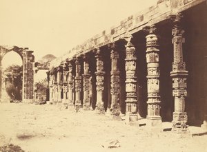 Innenansicht des Hindu-Tempels in Kootub