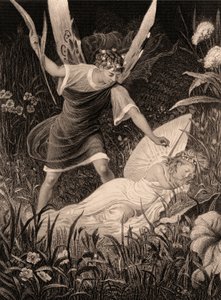 Oberon und Titania - "Ein Sommernachtstraum", Akt II, Szene III von Charles Mottram