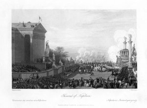 Das Begräbnis von Napoleon Bonaparte, 1818