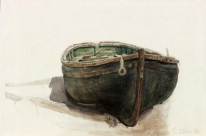 Studie eines Dinghys von Charles Napier Hemy