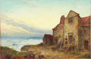 Schatten des Sonnenuntergangs, 1865 von Charles Napier Hemy