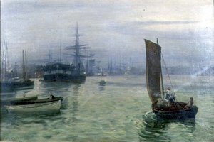 Das letzte Boot kommt herein