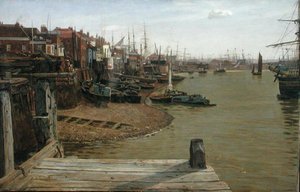 Die Themse bei Limehouse