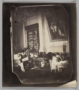 Kaiserliches Asyl von Vincennes: die Bibliothek von Charles Nègre