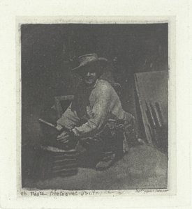 Kniender Maurer