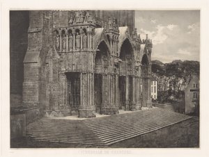 Tafel XII – Kathedrale von Chartres, Südeingang