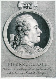 Pierre Jeliote, graviert von Augustin de Saint-Aubin, 1771 von Charles Nicolas II (after) Cochin