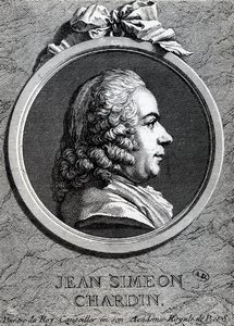 Jean Simeon Chardin von Charles Nicolas II Cochin