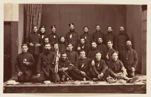 Militärisches Gruppenporträt von Charles Parker