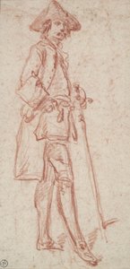 Mann mit Schwert von Charles Parrocel