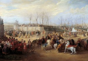 Empfang von Mehemet Effendi, dem türkischen Botschafter des großen Sultans Achmet, durch König Ludwig XV.
