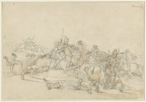 Reiterkampf von Charles Parrocel