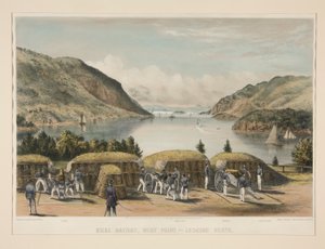 Belagerungsbatterie, West Point - Blick nach Norden