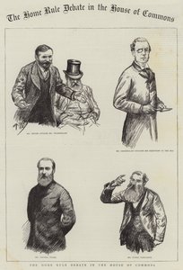 Die Home-Rule-Debatte im Unterhaus von Charles Paul Renouard