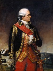 Jean-Baptiste-Donatien de Vimeur, comte de Rochambeau von Charles Philippe Lariviere