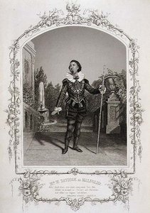 Mr. W. Davidge als Malvolio, Akt III Szene 4 von 
