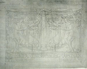 Ehrenurkunde, Glasgow School of Art, 1893 von Charles Rennie Mackintosh