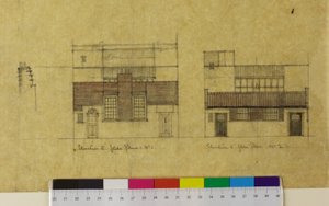 Harold Squire Studio: Erhebungen, alternative Erhebung zu Glebe Place