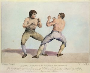 Boxkampf zwischen Daniel Mendoza und Richard Humphreys, 29. September 1790