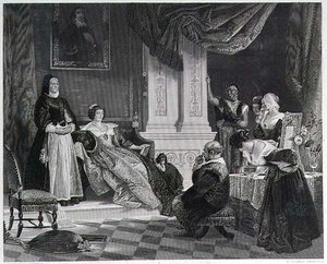 Sancho und die Herzogin (Gravur)