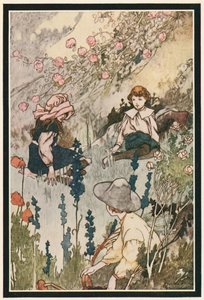 Er würde auf dem Gras liegen und das Wachsen der Dinge beobachten von Charles Robinson