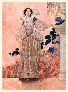 "Die Augenbrauen meiner Herrin sind rabenschwarz" aus "Von seiner Geliebten" in Die Lieder und Sonette von William Shakespeare