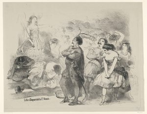 Szene aus dem Ballett Astaroth
