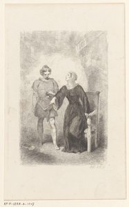 Wilfried bei seiner Mutter von Charles Rochussen