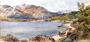 Lago Di Mergozzo Lago Maggiore bei Pallanza von Charles Rowbotham