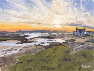 Bach zum Meer, 2016 von Charles Simpson
