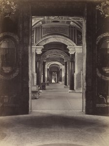 Vatikanische Bibliothek, um 1860