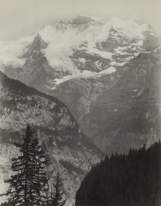 Jungfrau, Blick von Mürren, Schweiz von Charles Soulier