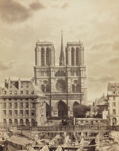 Notre Dame de Paris, frühe 1860er Jahre von Charles Soulier