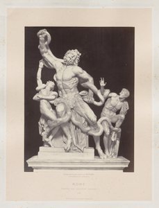 Rom: Gruppe des Laokoon, Vatikan, ca. 1860