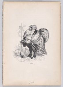 Ein Banker aus Szenen aus dem privaten und öffentlichen Leben der Tiere, ca. 1837-47