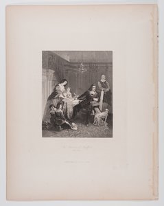 Die Verurteilung von Strafford, nach Leutze von Charles Thomas Burt