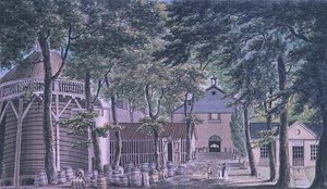 Messrs Beaufoy, Essigbrennerei, ehemals Cupor Gardens von Charles Tomkins
