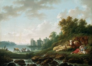 Caernarvon Castle von Charles Towne