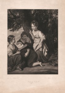 Kinder weinen um Pfänder von Charles Turner