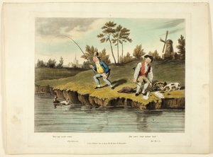 Freuden des Fischens von Charles Turner