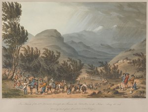 Nr. 8 Der Marsch der 3. Division durch die Sierra de Estiella oder de Neve, 16. Mai 1811 von Charles Turner