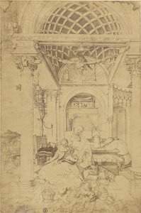 Heilige Familie von Charles Von Bouell